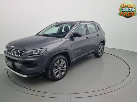 JEEP COMPASS 1.3 T270 TURBO FLEX LONGITUDE AT6